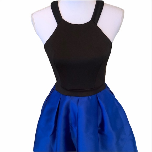 HALTER SPECIAL OCCASION COCKTAIL DRESS - Picture 5 of 9